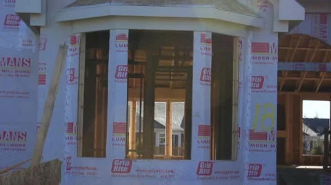 New home construction Stock Footage 10710745