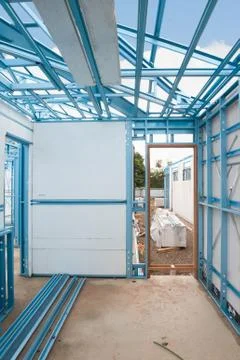 New home construction framing 写真素材