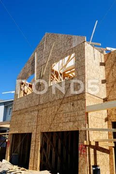 New home construction Stock Photos