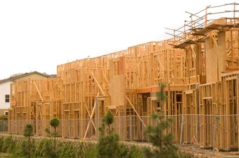 New home construction Stock-Fotos