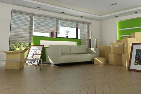 New home Stock Illustration