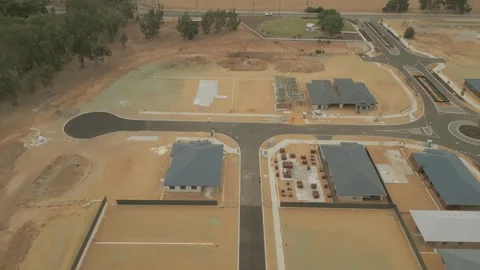 New Homes 3 Stock Footage 265716178