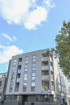 New homes development in Barking Road Stock Photos