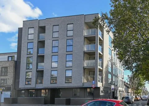 New homes development in Barking Road Stock Photos