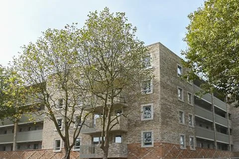 New homes development in Plashet Road Foto stock