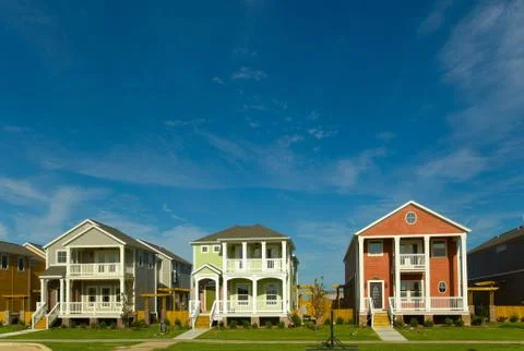 New homes Stock Photos