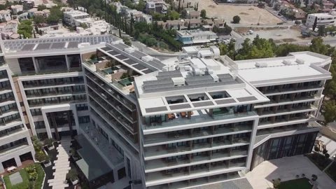 New hotel in Cyprus Video stock 134832874