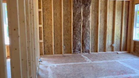 New House Build Interior Video stock 338323540
