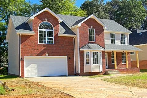 New House Construction Stock Photos