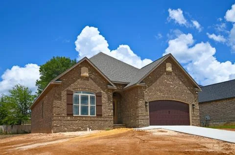 New House Construction Stock Photos