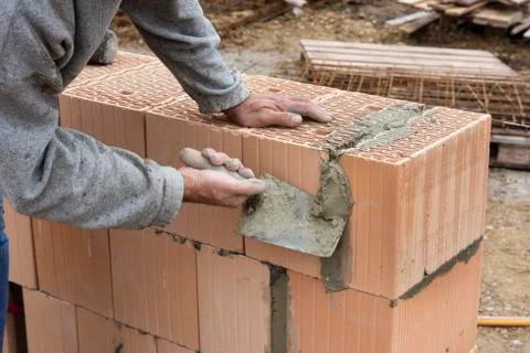 New house in construction Foto stock