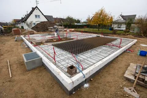 New house in construction Foto stock