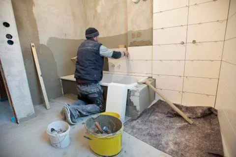 New house in construction Stock Photos