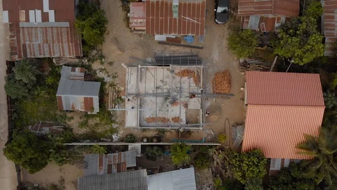 New house construction site Video stock 88624601