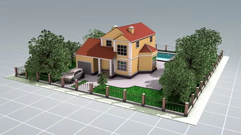 New house Stock Footage 987286