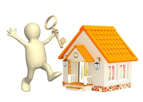 New house Stock Illustration