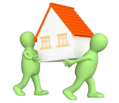 New house Stock Illustration