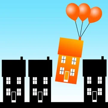 New house Stock Illustration