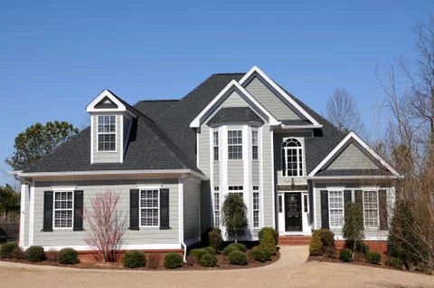 New House Foto stock