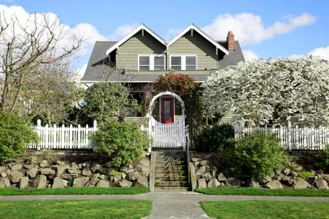 New house 스톡 사진