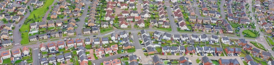 New housing development at Dargavel in Bishopton Stock Photos