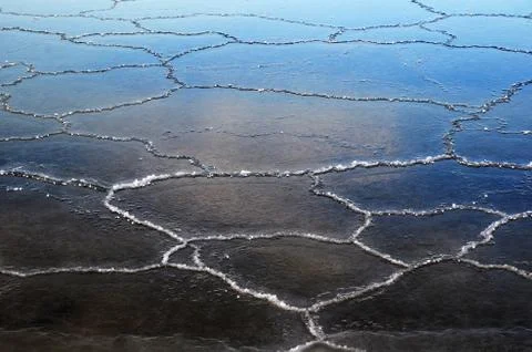 New ice pattern Stock Photos