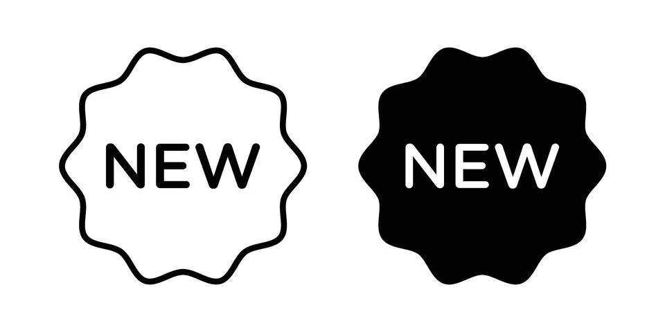 New icon design. Simple Vector illustrations.. Stock Illustration