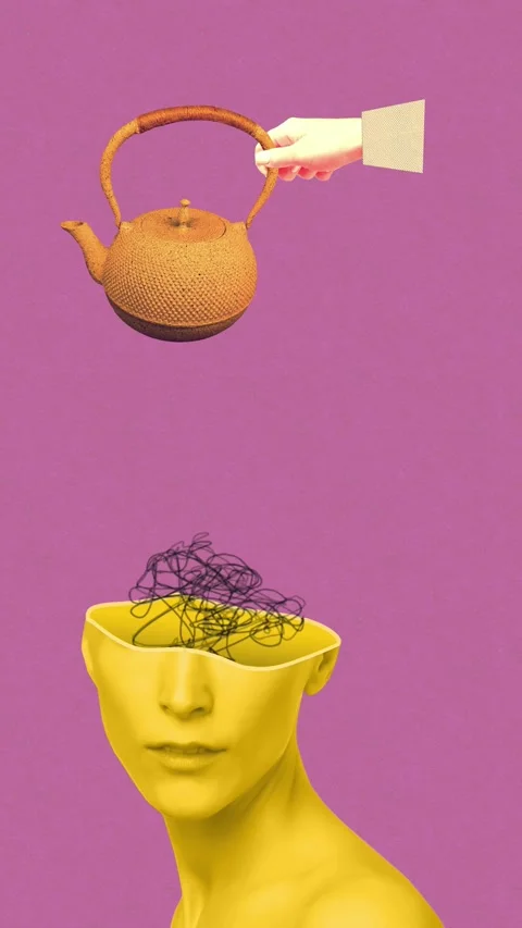New idea concept. Lamp icon drawing. . Personal growth and development. Business Stock Footage 328026729