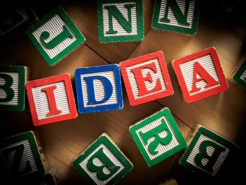 New idea concept Stock Photos