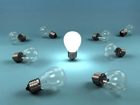 New idea Illustrazione stock