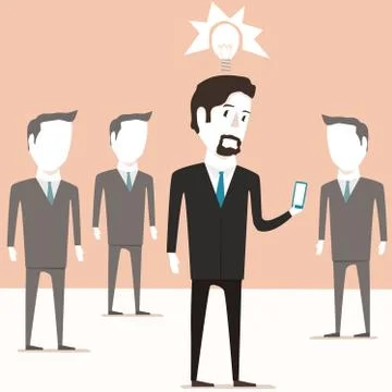 New idea Stock Illustration