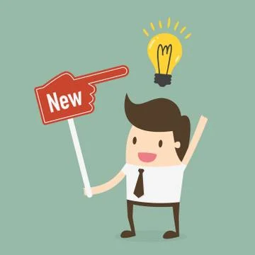 New idea Stock-Illustration