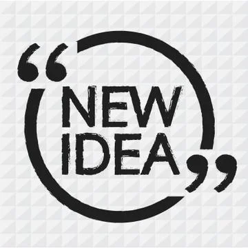 NEW IDEA Illustration design Stock Illustration