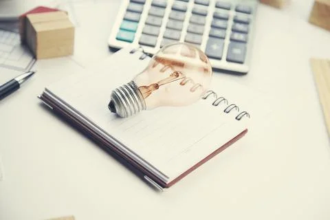 New idea,business plan Stock Photos