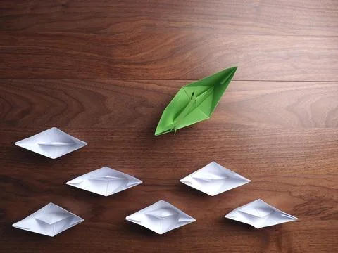 New ideas, creativity and various innovative solutions or leadership concept Stock Photos