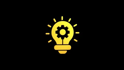 New ideas in process 3D rendering rotating gear mechanism wheel for teamwor.. Stock Footage 313467921