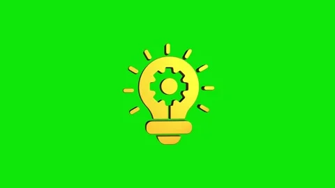 New ideas in process 3D rendering rotating gear mechanism wheel for teamwor.. Stock Footage 313467923