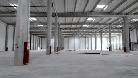 New Industrial Warehouse Video stock 279816897
