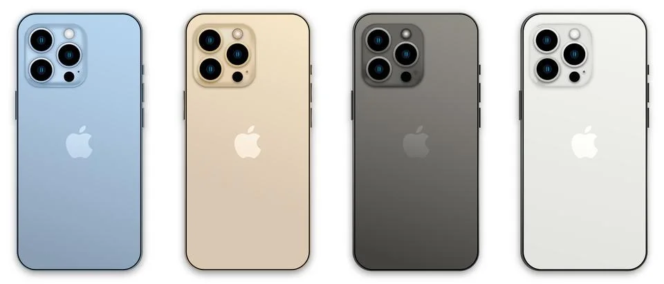 New iPhone 13 Pro Stock Illustration