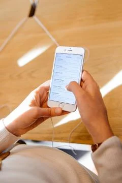 New iPhone 6S and iPhone 6s Plus 스톡 사진