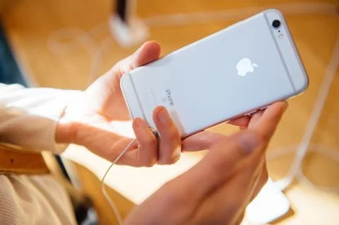 New iPhone 6S and iPhone 6s Plus 스톡 사진
