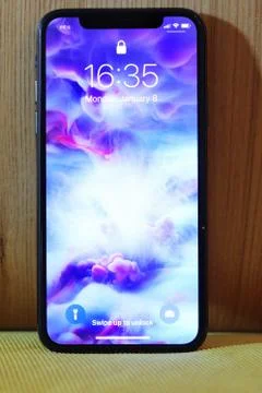 New Iphone X or ten Fotos Stock