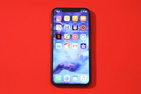 New Iphone X or ten Stock Photos