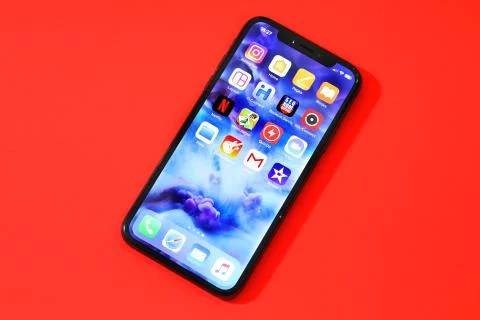 New Iphone X or ten Stock Photos