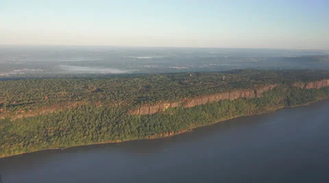 New Jersey from Hudson River Stock Footage 42277846