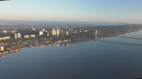 New Jersey from Hudson River 스톡 동영상 42280212