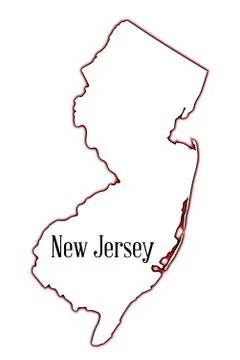 New jersey Stock Illustration
