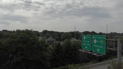 New Jersey Route 4 스톡 동영상 111385811