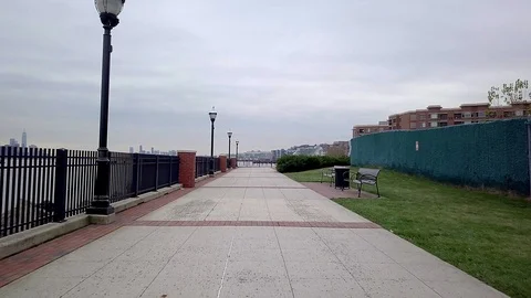 New Jersey Sidewalk Stock Footage 101662719