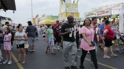 New Jersey State Fair Time-Lapse Stock Footage 51829407